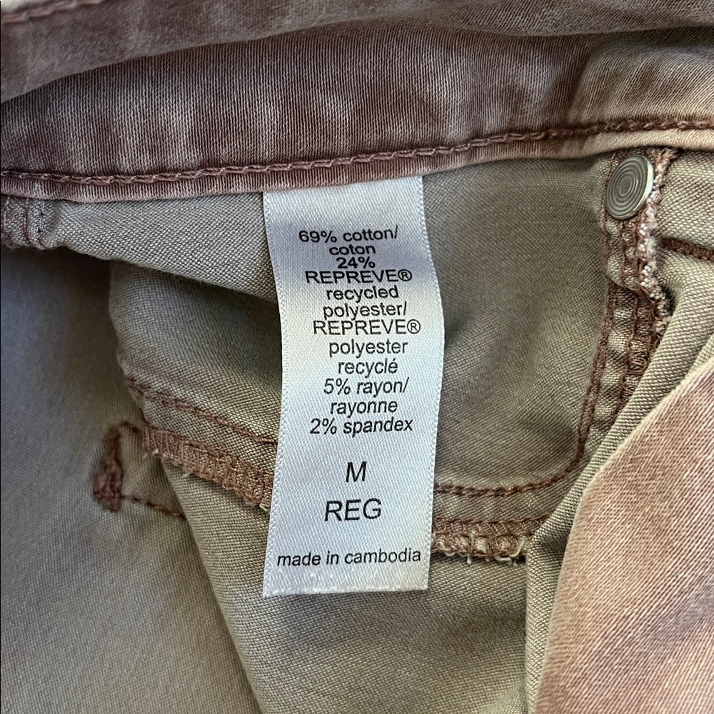 MAURICES High Rise M Jeans Mauve Color Size Medium - Picture 3 of 4